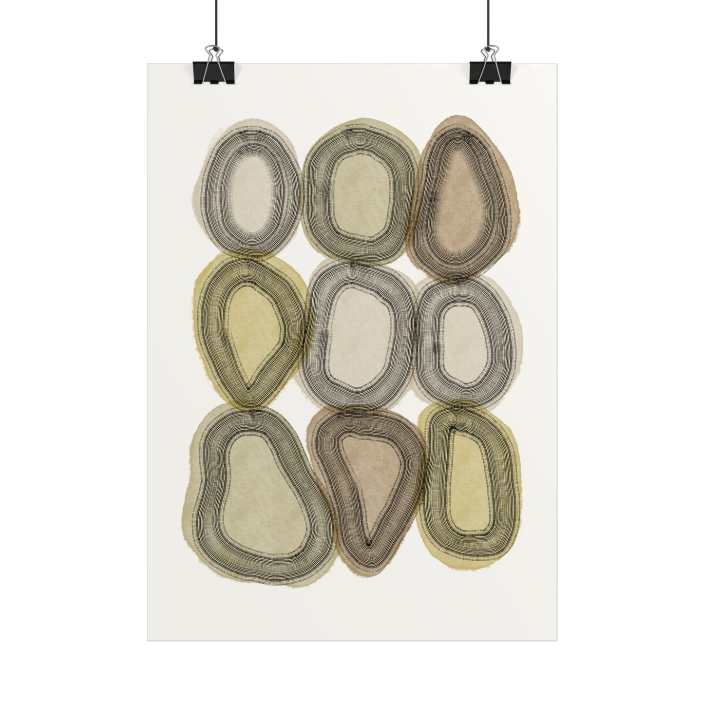 Pebbles - Poster de Arte Contemporânea