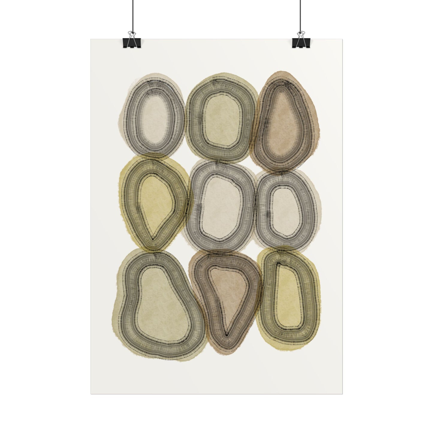 Pebbles - Poster de Arte Contemporânea
