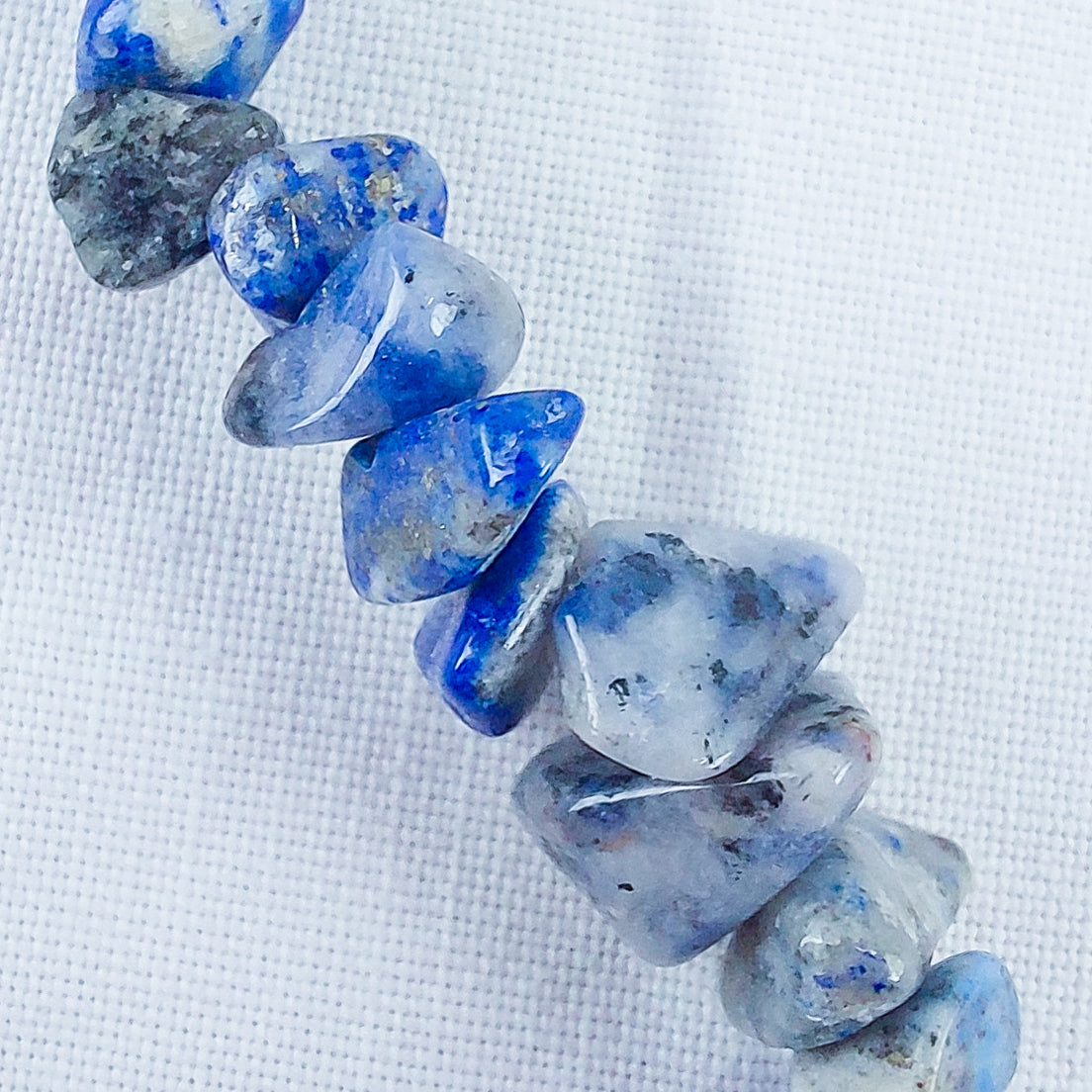 Colar Fragmentos - Sodalite