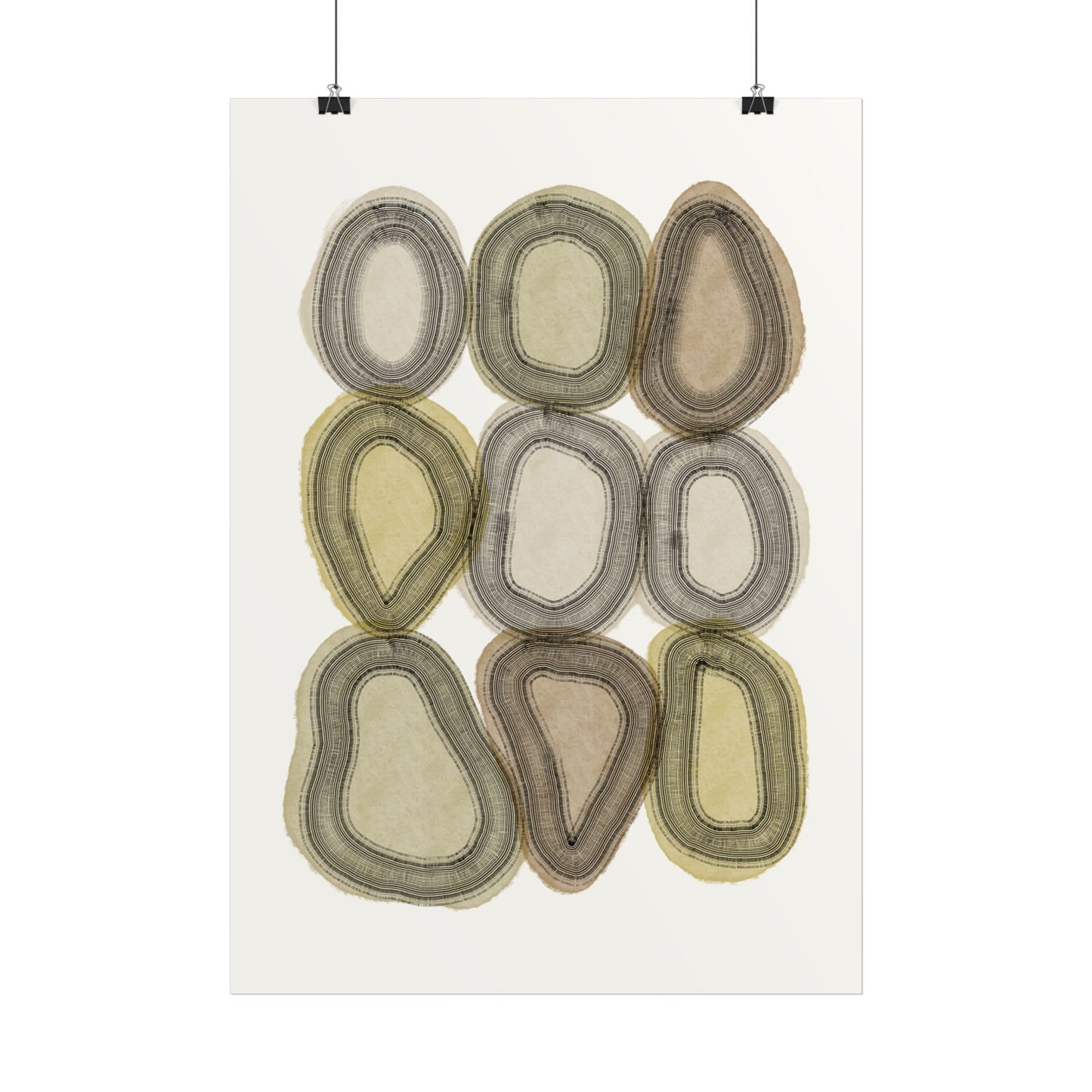 Pebbles - Poster de Arte Contemporânea
