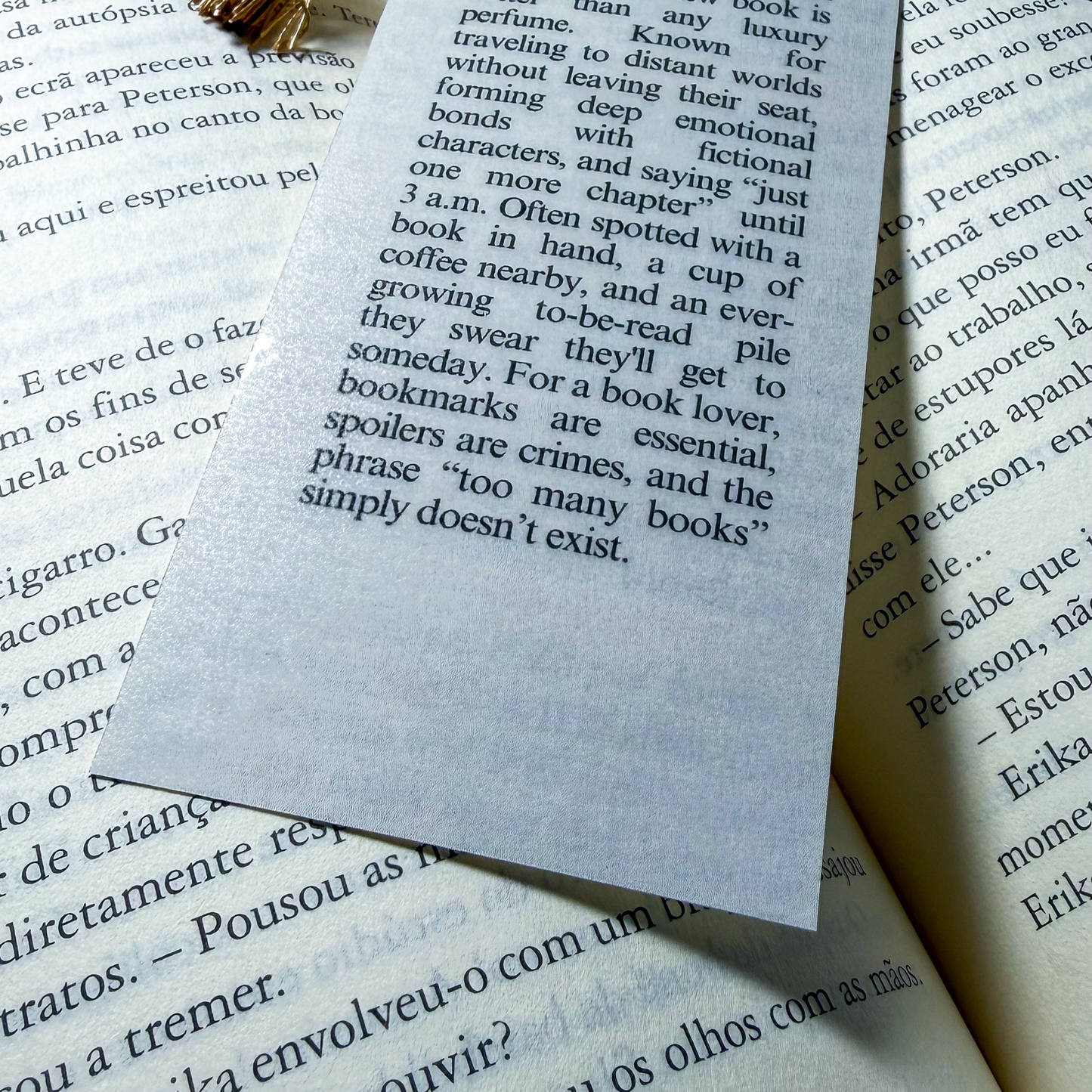 Marcador de Livro - Book Lover