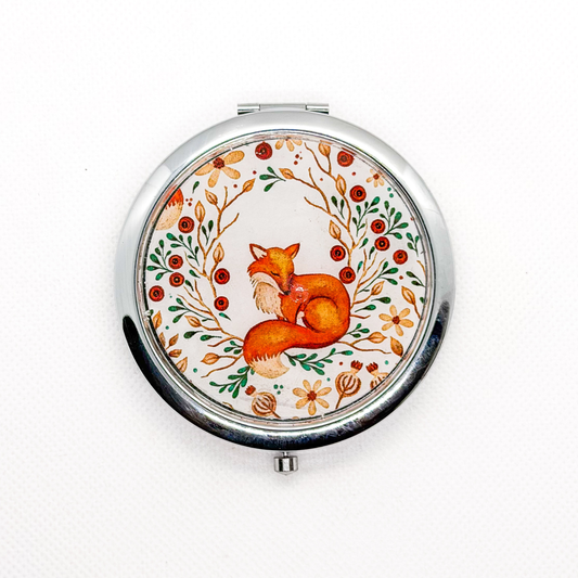 Espelho de Bolso - Raposa