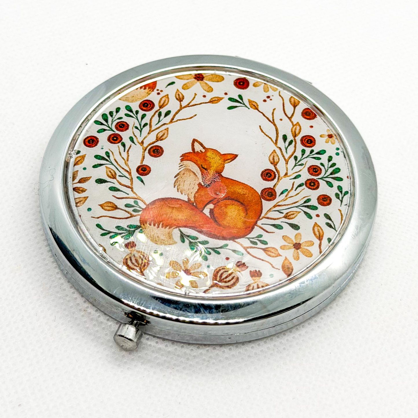 Espelho de Bolso - Raposa