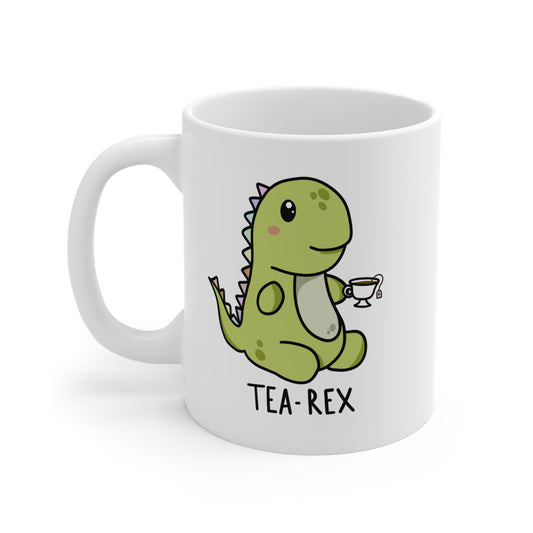 Caneca de Cerâmica - Tea-Rex