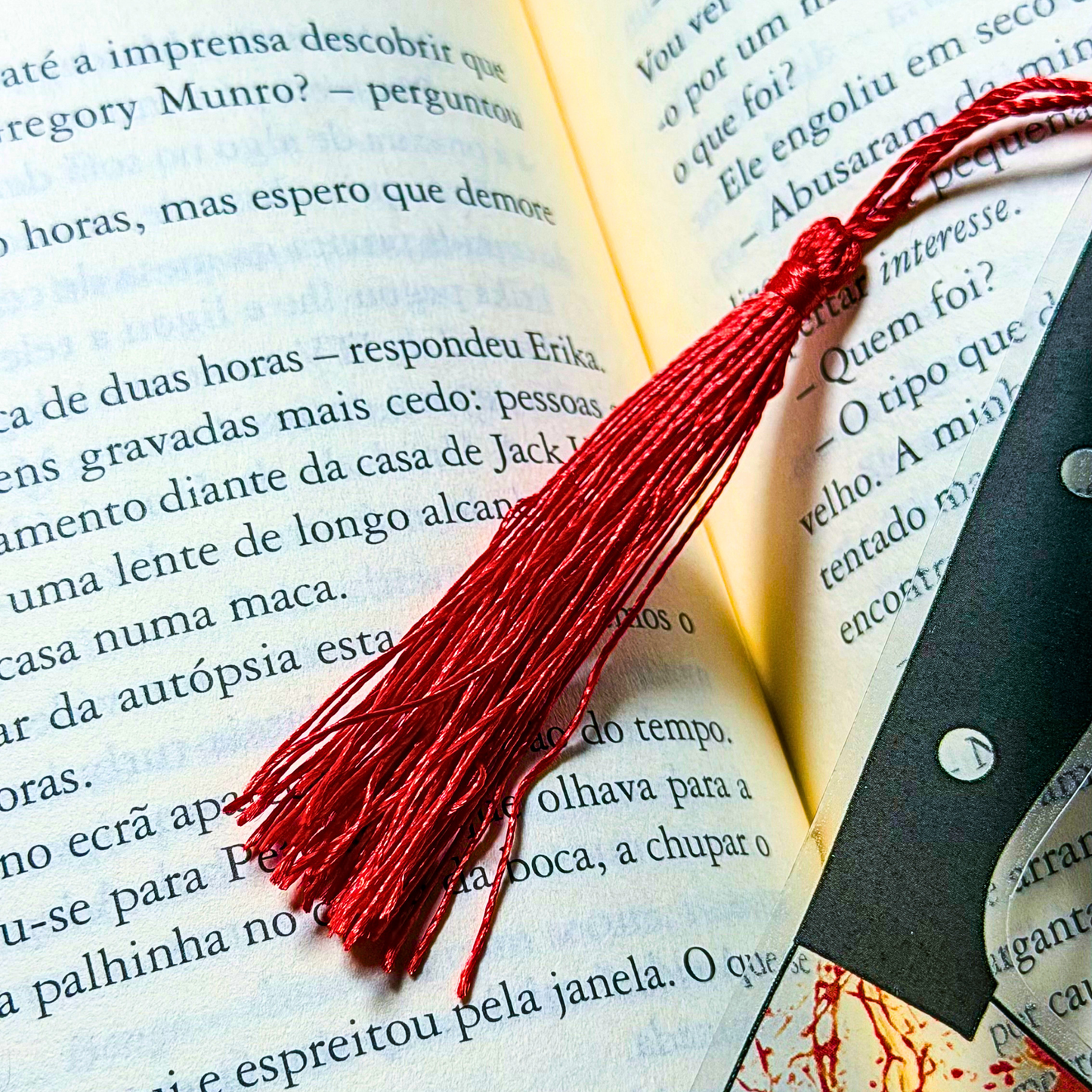 Marcador de Livro - Faca