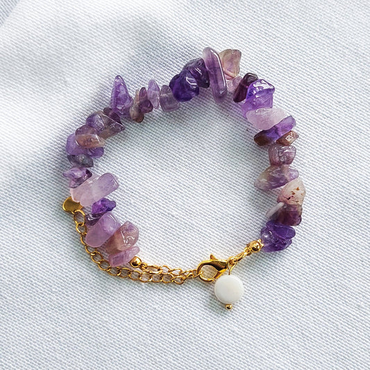 Pulseira Catarina - Ametista
