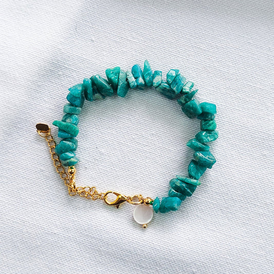 Pulseira Catarina - Amazonite