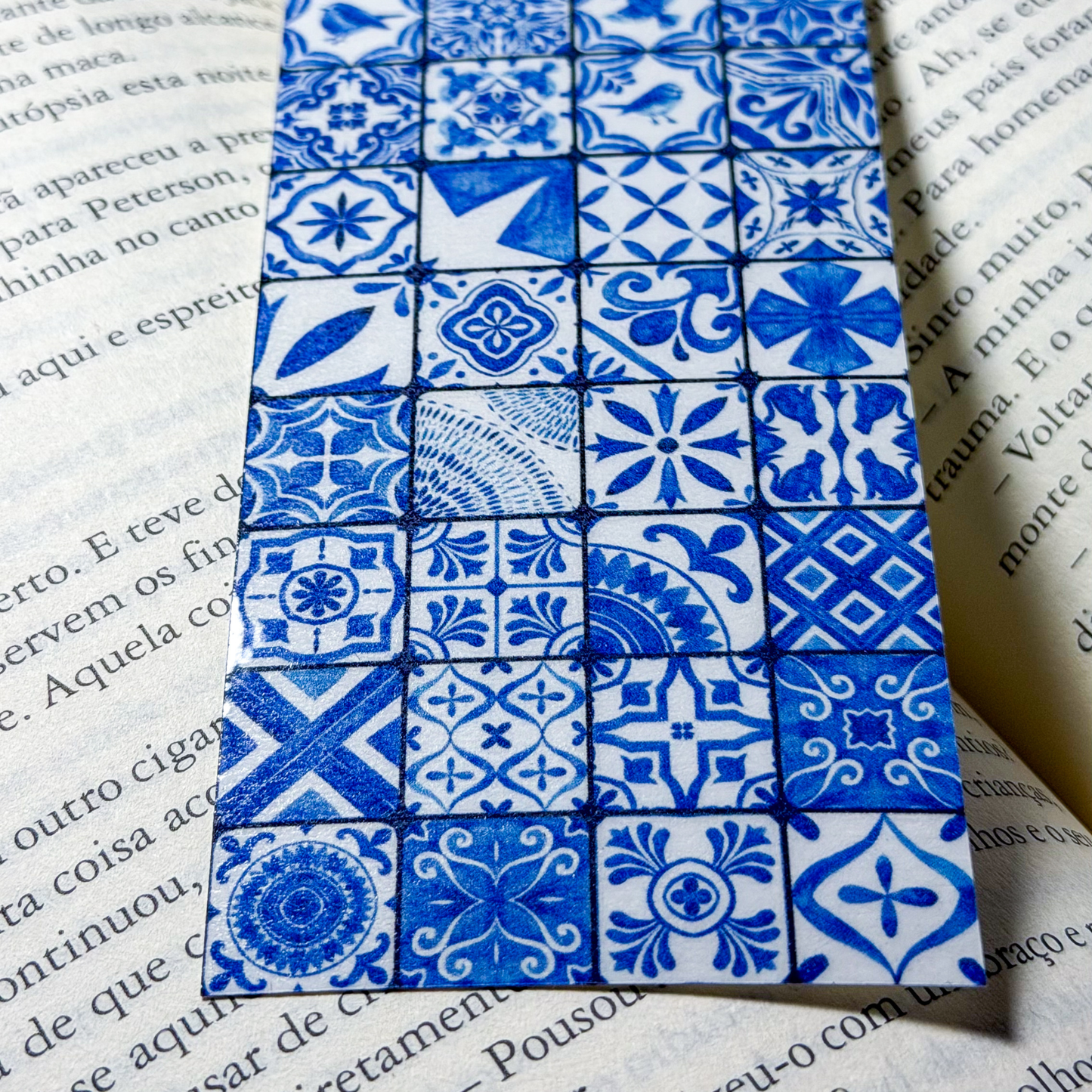 Marcador de Livro - Azulejo