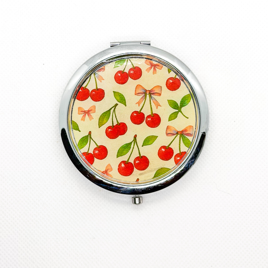 Espelho de Bolso - Cerejas