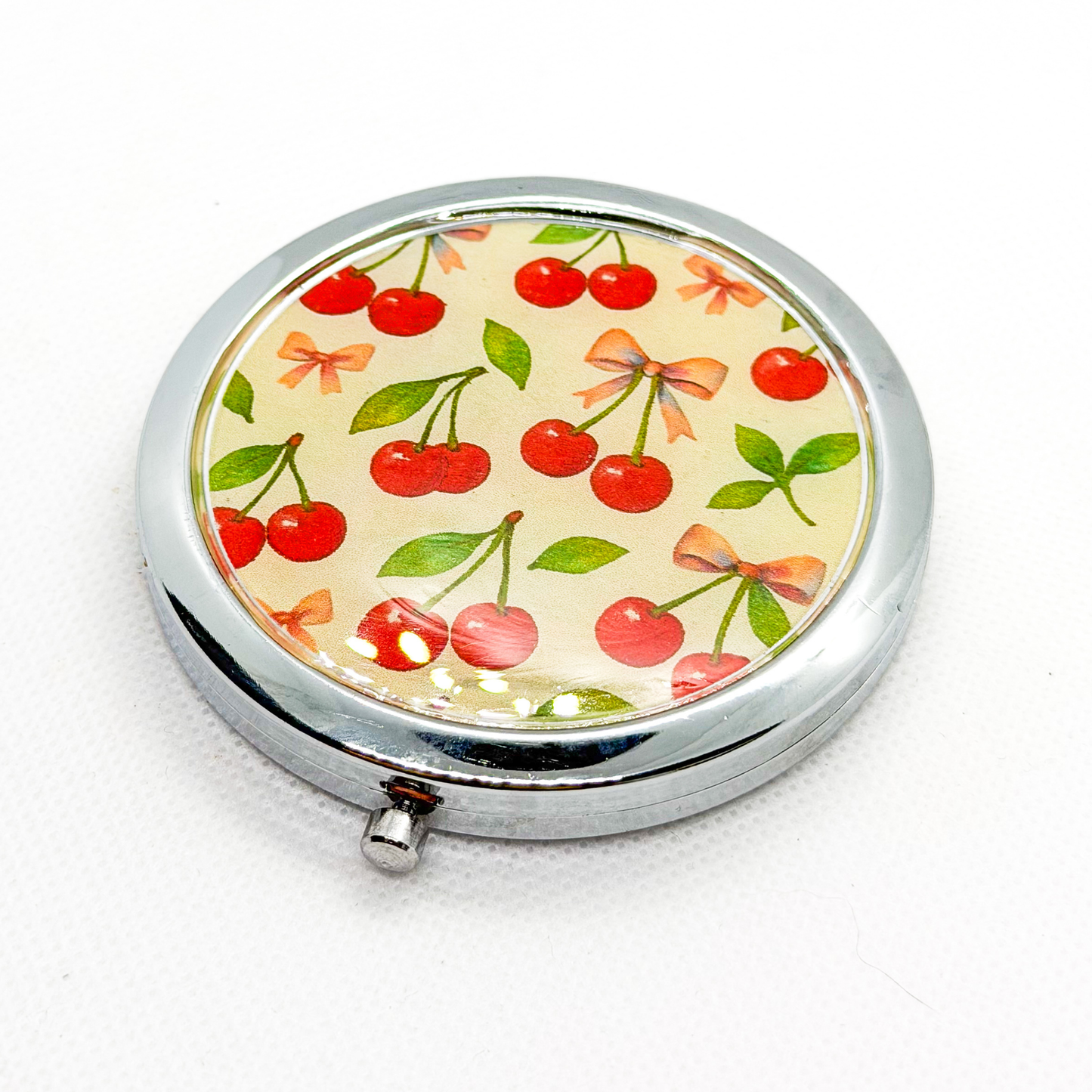 Espelho de Bolso - Cerejas