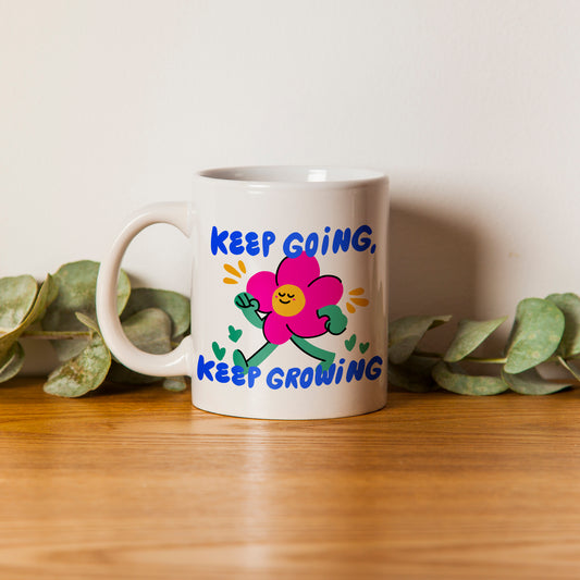 Caneca de Cerâmica - Keep Going
