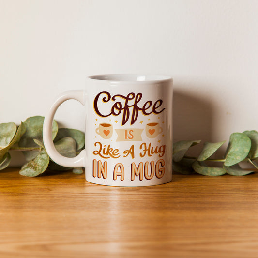 Caneca de Cerâmica - Coffee Hug
