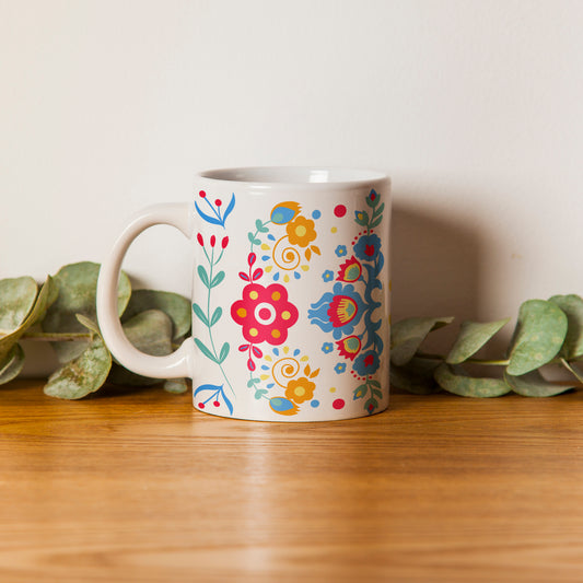 Caneca de Cerâmica - Folk