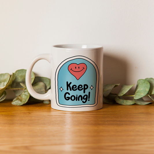 Caneca de Cerâmica - Keep Going